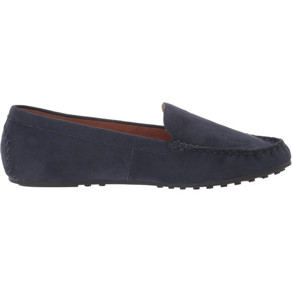 Aerosoles Women Blue Navy FabricClosed Rounded Toe Over Drive Flats Loafer Shoes - Picture 6 of 8